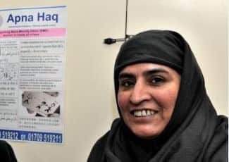Zlakha Ahmed has been awarded an MBE for services to Women's Rights and Community Cohesion in South Yorkshire