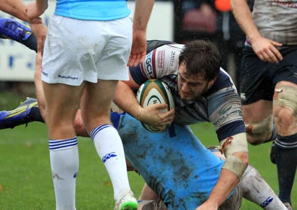 Rotherham player Max Argyle in action for Titans