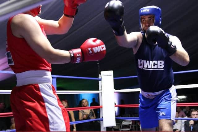 Matthew Collins, who works at Arriva Transport Solutions (ATSL) in Sheffield, stepped into the ring for a night of charity boxing on November 29 to raise money in memory of his mother who died of lung cancer.