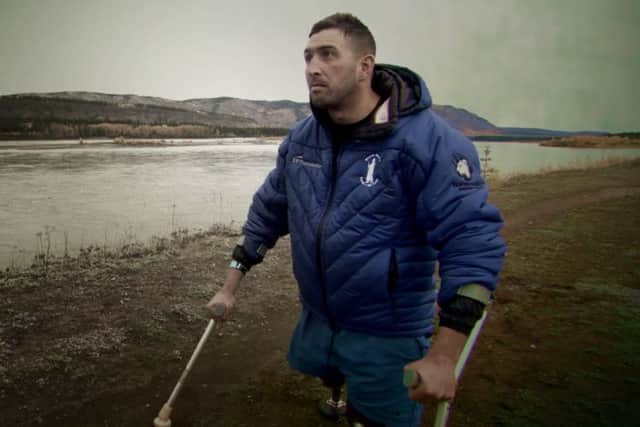 Ben Parkinson in the new documentary.