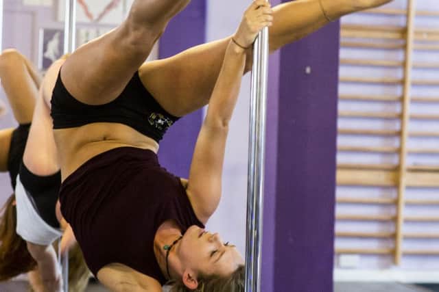 Pole dancing classes to get fit after the indulgance of christmas