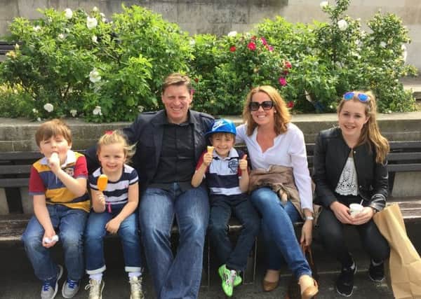 Hayley Kalinins with her family  Sheffield Wednesday players, ex-players and fans are among those who have rallied round to help send her to America for treatment