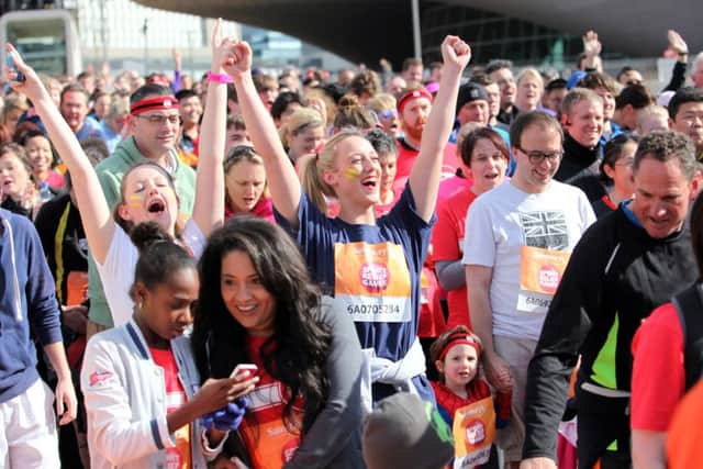 Crowds of people turned out today, Sunday 23rd March, at Queen Elizabeth Olympic Park to take part in the Sainsbury's Sport Relief Games. The people of London joined fundraisers all over the UK to raise cash for Sport Relief. Donations are still open at www.sportrelief.com