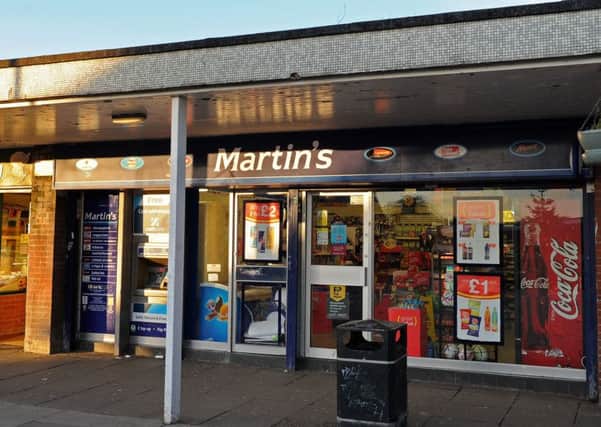 Martin's, Dyche Road, was robbed at knife point on Friday night. Picture: Andrew Roe