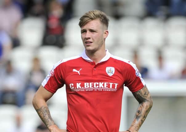 Brad Abbott made his first appearance of the season against Fleetwood