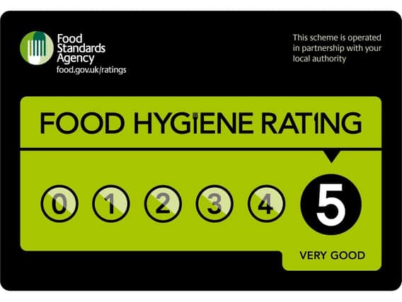 Hundreds of food outlets in Doncaster received a five star hygiene rating in 2015.