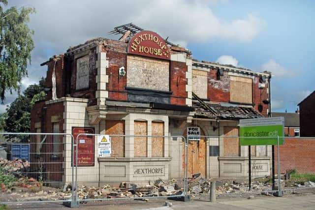The Hexthorpe House is demolished.
