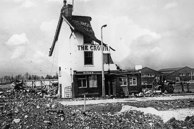 Time is called on the Crown and Anchor.