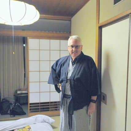 Ernest Swift, Tripadvisor UK Review Contributor of the Year in Japan