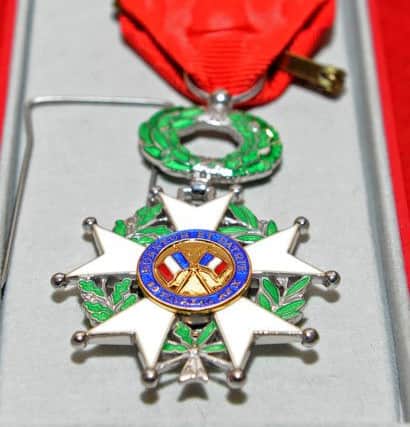 The Legion D'Honneur. Picture: Andrew Roe