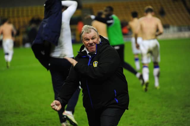 Leeds United boss Steve Evans