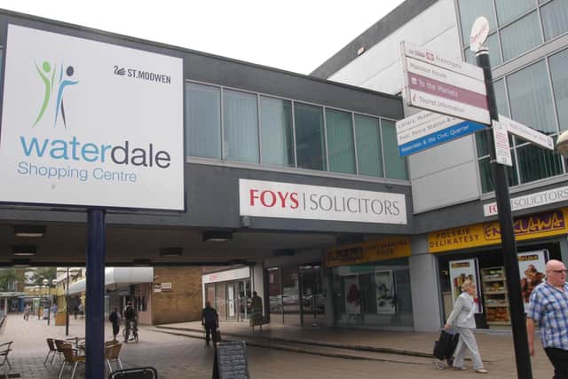 The Waterdale Shopping Centre.