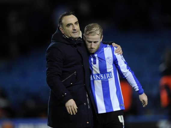 Carlos Carvalhal and Barry Bannan