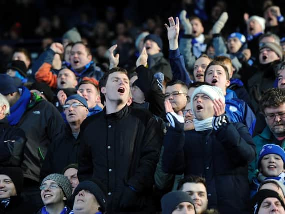 Sheffield Wednesday fans during their side's win over Leeds United