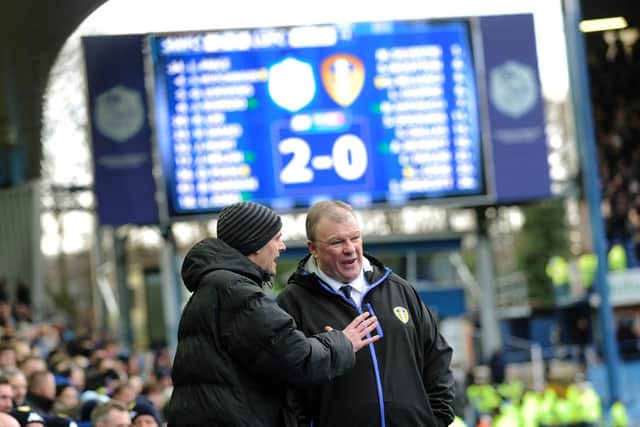 Steve Evans wasn't happy