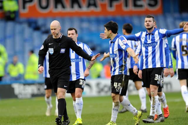 Referee Anthony Taylor had a memorable game