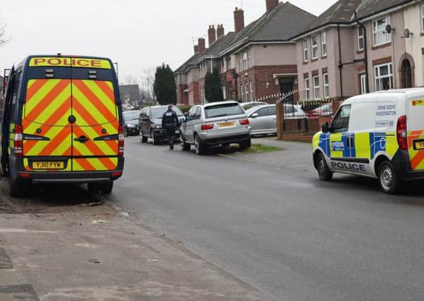 Police Incident on Dagnam Road, Arbourthorne, Sheffield. Picture: Marie Caley