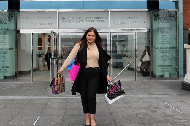 Personal shopper Faye Speddings. Picture: Andrew Roe