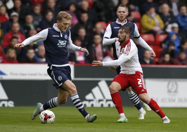 Kieron Freeman could be set to leave Bramall Lane on loan Â©2015 Sport Image all rights reserved
