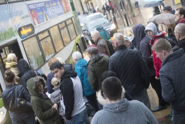 Bus timetable and route changes cause chaos for travellers. Picture Dean Atkins