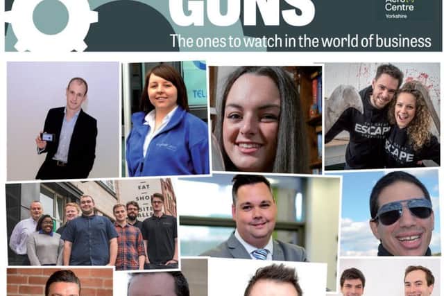 Young Guns is an 8-page pullout inside the Survey looking at the ones to watch in the world of business
