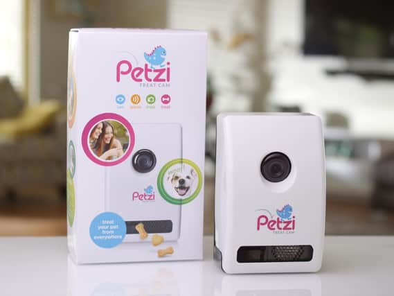 Petzi Treat Cam - feed your pet using your smartphone
