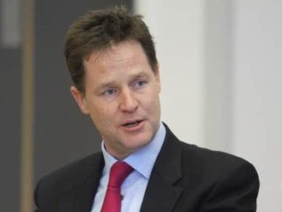 Nick Clegg, former leader of the Liberal Democrats and MP for Sheffield Hallam.