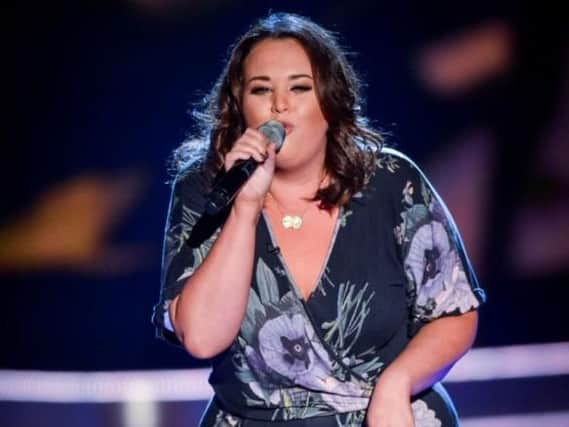 Brooke Waddle performed on last night's episode of The Voice.