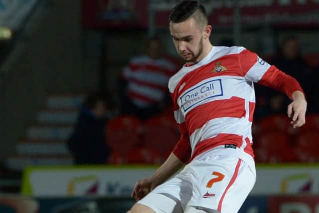 New signing Eddy Lecygne came off the bench for Rovers
