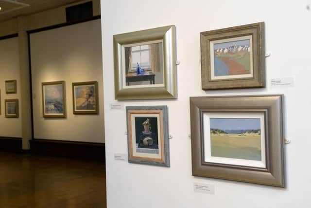 Doncaster-born artist John Sprakes has put on an exhibition at Doncaster Art Gallery called A Retrospective which include many images depicting the British Isles
