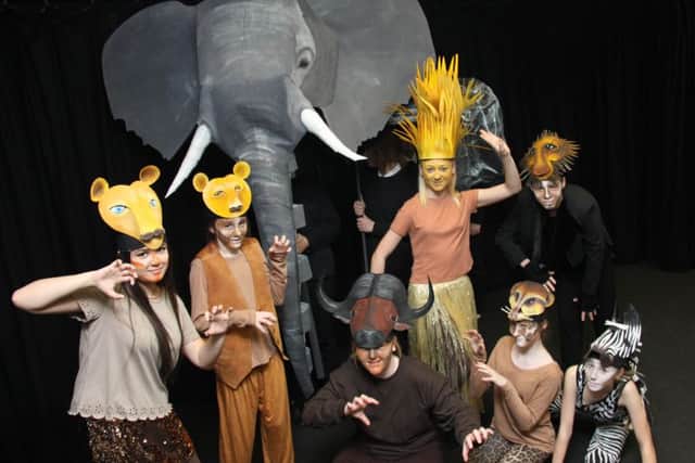 Lion King production at Trinity Academy, thorne