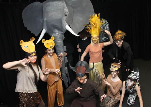Lion King production at Trinity Academy, thorne