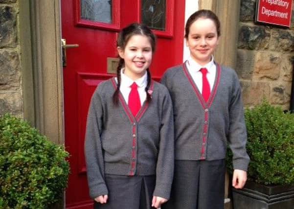Ashdell pupils who won scholarships to Sheffield High School