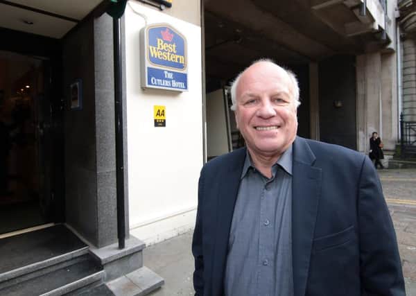 Greg Dyke at the Cutlers Hotel in Sheffield