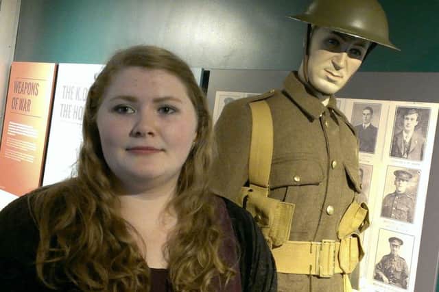 Lynsey Slater, Project Researcher for the Doncaster 1914-18 Project.