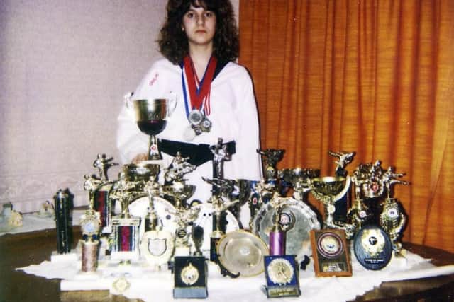 Doncaster Olympic tae kwondo medallist Sarah Stevenson was always destined for success in the sport as this trophy haul from her childhood shows.