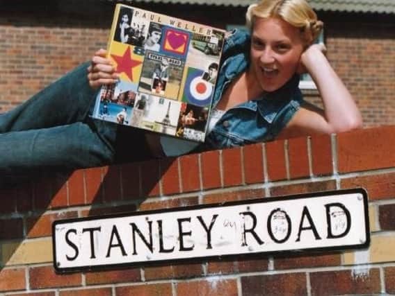 Stanley Road in Stainforth - an unlikely shrine for Paul Weller fans. Photo: Shaun Flannery.
