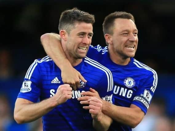 Cahill and John Terry