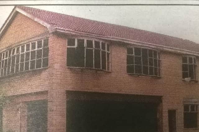 The unfinished house which stood in Doncaster for 25 years.