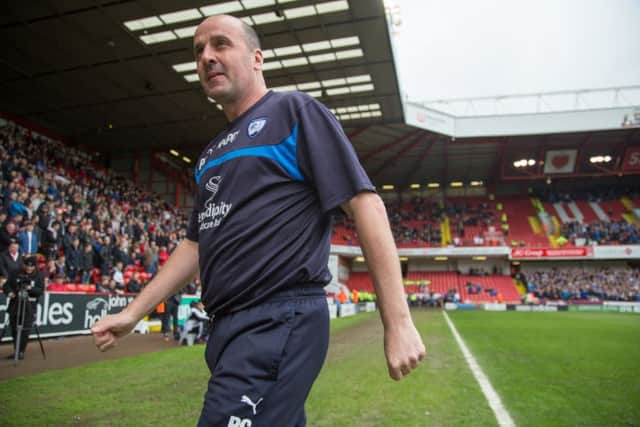 Sheffield United vs Chesterfield - Paul Cook - Pic By James Williamson