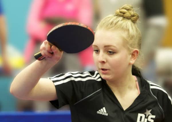 Isobel Ashely, who won the ladies singles for the third year. Picture: Trevor Parsons photography