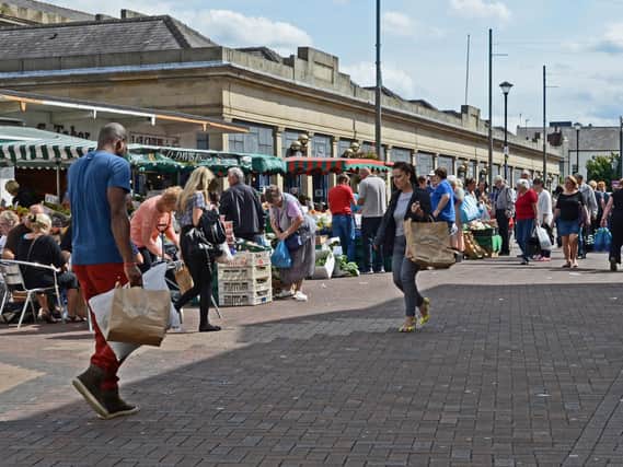 Doncaster Markets attract shoppers from far and wide.
