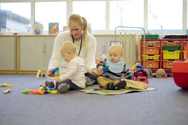 Childrens centres provide a range of services.