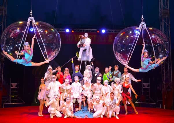 Moscow State Circus, which is performing in Sheffield from February 4 to 8, 2016