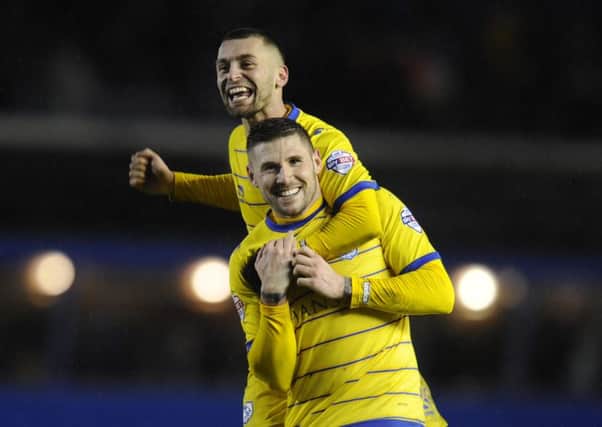 Two-goal Gary Hooper with Jack Hunt