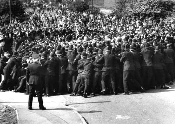 The Battle of Orgreave.