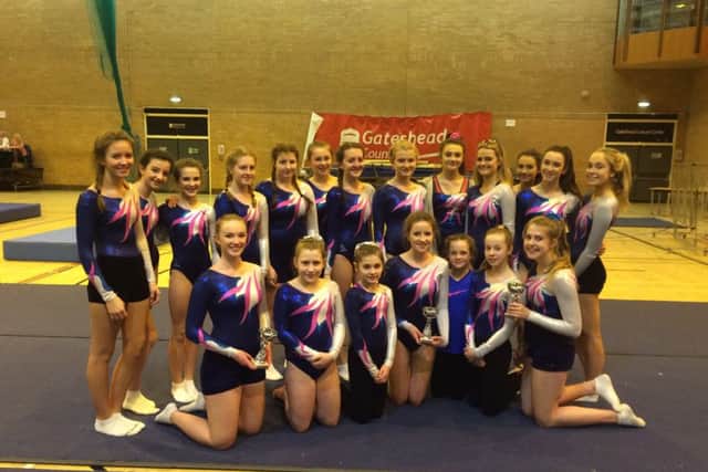 High School trampolining teams