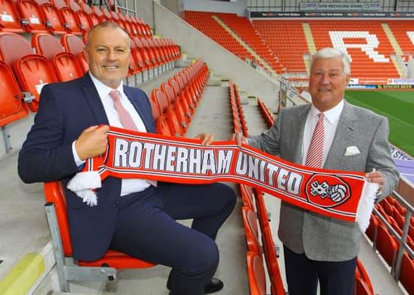 Happier days for Neil Redfearn and Tony Stewart