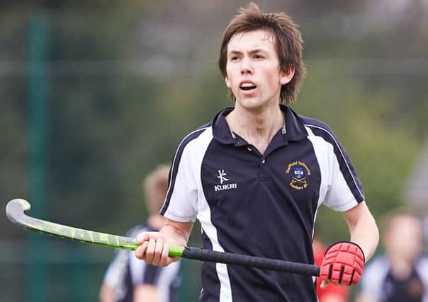 Owen Davies of Sheffield University Bankers Men's 1st team is pictured during the game v City of York