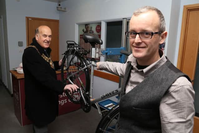 BARNSLEY CYCLE HUB GETS OFF ON THE RIGHT TRACK 
AFTER OFFICIAL OPEN DAY